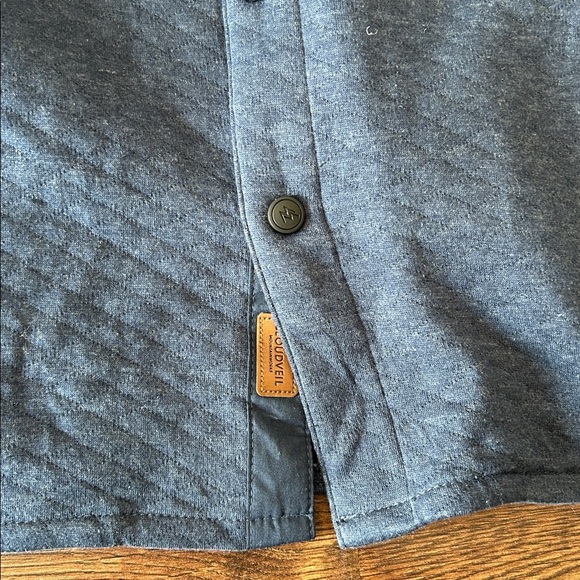 Men's Cloudveil Mountain Works Quilted Jacquard Knit Shirt Jacket | Cloudveil - Picture 4 of 7